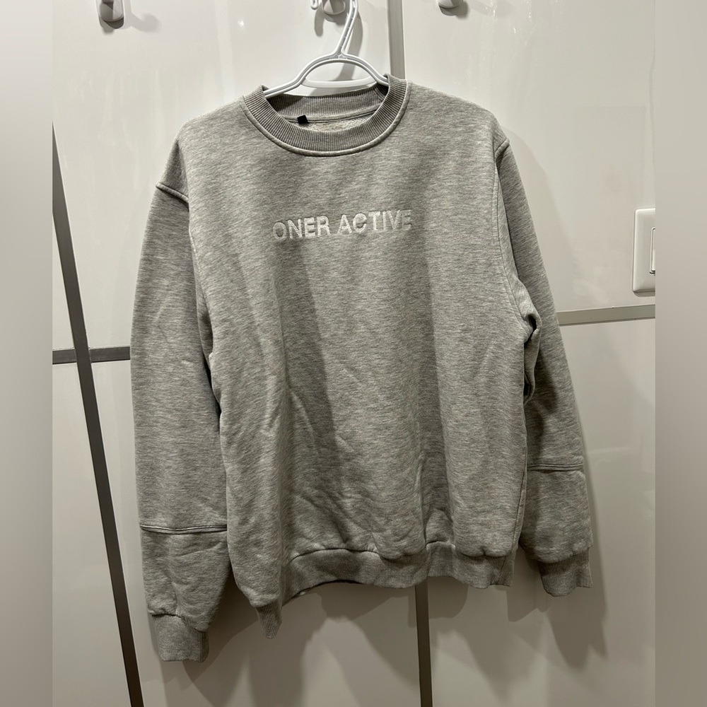 Oner Active Gray Crewneck Sweater